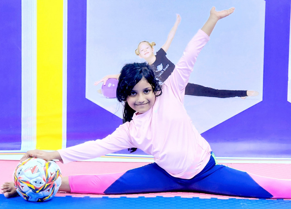 Kids One Side Splitting in Gymnastics | Fit Box Center