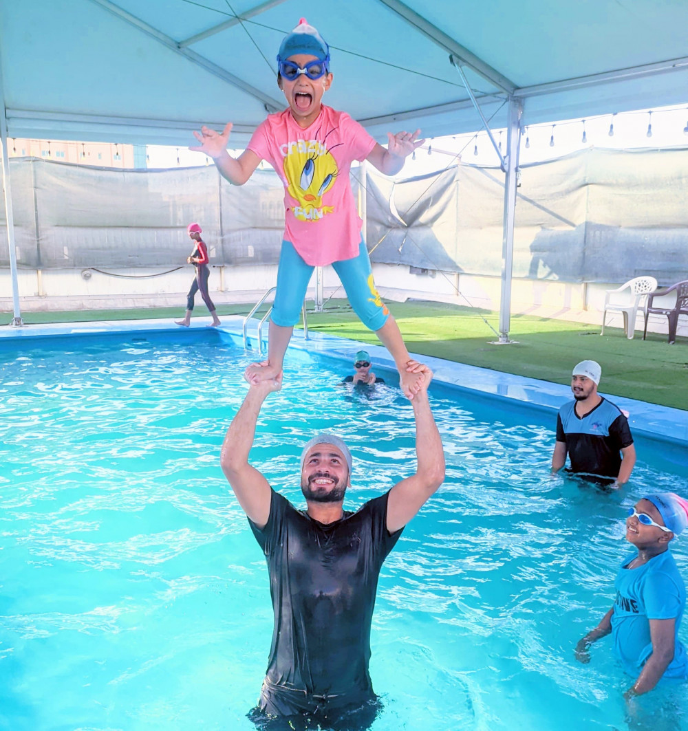 Swimming Jumping Skills for Kids with Full Confidence Fit Box Center